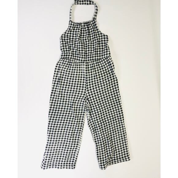 OLD NAVY PLAID ROMPER SIZE 4/5 - Picture 1 of 2